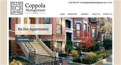 Desktop Screenshot of coppolamanagement.com